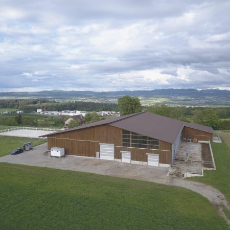 Neubau Boxenlaufstall mit Pferdeboxen - Meier Herbert, Muri