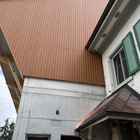 Frederiks Bennwil Ansicht Anbau an Wohnhaus